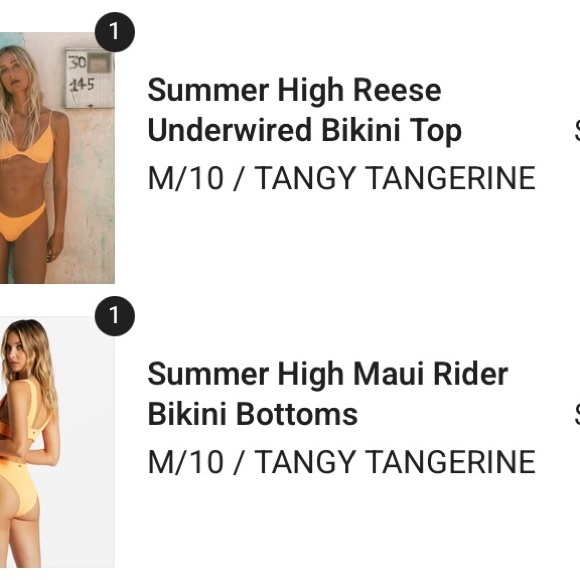 Billabong Summer High Bikini Set - Picture 2 of 3